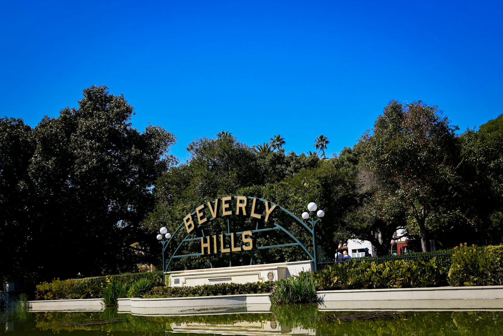 Beverly Hills city sign